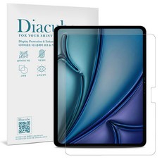 다이아큐브 아이패드에어 8세대 13 M4 프리미엄 고화질 저반사 AR 액정보호필름 간편부착, 1개