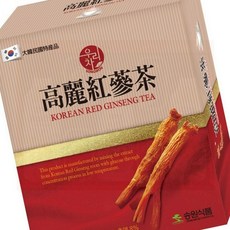 고려홍삼차 스틱형 건강음료 면역력 영양제 차형태 따뜻한, 1개