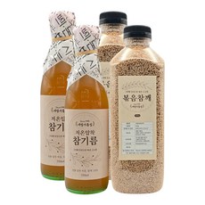 새말기름집 참기름+볶음참깨세트 방앗간 저온압착 참기름 350ml+고소한 볶음참깨500g 통참깨, 2세트