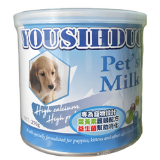 毛球寵物 優思多 犬貓專用配方奶粉 寵物奶粉 寵物保健食品 YOUSIHDUO 添加 葉黃素 益生菌 250g