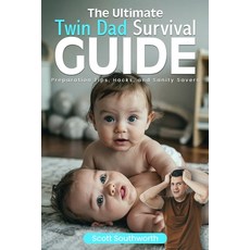 (영문도서)The Ultimate Twin Dad Survival Guide: Preparation Tips Hacks and Sanity Savers Paperback, Self Publishing, English, 9798349428142
