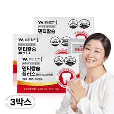 비타민마을 덴티칼슘 플러스 78g, 3개, 60정
