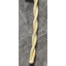 코어 케이블 램프 75MM 20M 펜던트 와이어 빈티지 코드 패브릭 50M 섬유 전기 10M 트위스트 5M 구리, 20미터, bright gold