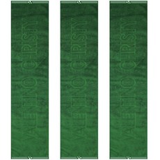 발렌티노크리스티 스포츠 타올, 초록, 3개