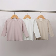 로이앤한나 베이직 소프트 아이 유아 베이비 긴팔 면 티셔츠 3개월 6개월 9개월 돌
