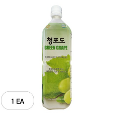 스위트코리아 템프터 청포도 액상 음료 1000ml, 1L, 1개