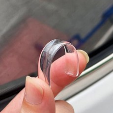 인테리어 스티커 투명 범퍼 자동차용 틈 콕 가구 클리어, 색상, 1개