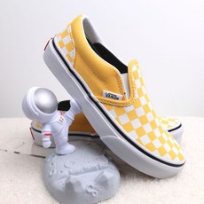 반스 클래식 초등 아동 키즈 슬립온 띠어리 체커보드 편안한 가벼운 끈없는 신발 스니커즈