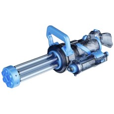 燈光加特林電動水槍 全自動水槍 商檢合格 兒童玩具 高壓水槍 水上遊戲, 加特林燈光電動水槍藍色(超商只能一隻)