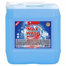 맥스워시 액체세탁세제 일반드럼겸용 고농축, 1개, 20L