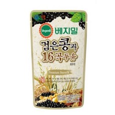 베지밀 베지밀 검은콩과 16곡 두유(파우치) 190ml x 30봉, 1개