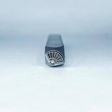 鋼印臺灣出貨2024龍年龍吉言鋼印鏨子鏨刻小龍人鏨刻刀手敲鋼印支持定制鋼印花kwoyu, 扇子5x6