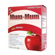 멈멈 쌀과자, 사과맛, 50g, 1세트