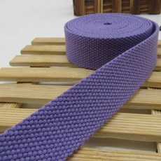 스트랩 가방 웨빙 벨트 봉제 백팩 벨트 개 웨빙 5m 코튼 DIY 20mm 가방 캔버스 액세서리, Light purple, 1개