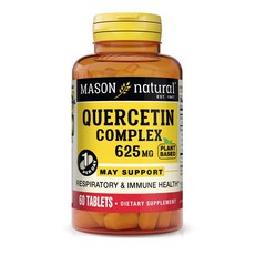 Mason Naturals 槲皮素複合物 625mg錠, 1個, 60入