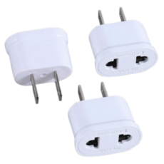 110v 220v 변환 돼지코 어댑터 일본 미국 대만 여행용, 3개