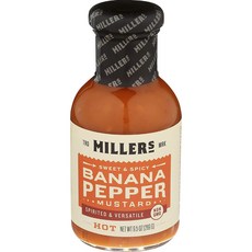 Miller'S 핫 바나나 페퍼 머스터드, 1개, 269g