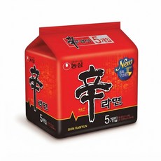 농심 신라면5봉+팔도비빔면5봉+짜파게티5봉+너구리5봉, 20개