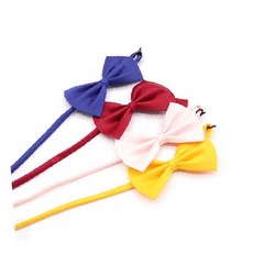 반려동물 나비 리본 장식 목줄 파티 행사 촬영 액세서리 패션 스타일링 소품, 1개, 3-나비넥타이-레드