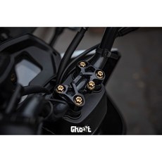 翔哥精選ll Ghost 曼巴 把手飾蓋 把手蓋 細把 飾蓋 多功能 原廠 三陽 CNC 三陽 SYM 曼巴 MMBCU, 金色,單購把手蓋, 1個