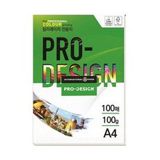 몬디 컬러레이저전용지(A4/100매), 1개, 100g/100매/MDN1385300