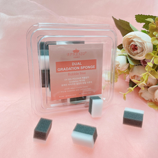 아쁘레쑤 듀얼 그라스펀지/글라스펀지/ 뷰티빈(컵케이스로 변경), 혼합 색상, 1개