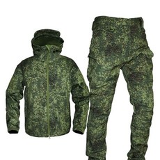 러이더 방한복 낚시수트 설산 카키 라이더복 방수복 동계, 러시안 카모플라주