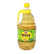 오뚜기 현미식초1.8L 오뚜기식초 양조식초 식초 현미식초 사과식초