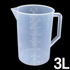 제나 비커 3리터 SLD3000, 1개, 반투명, 3L