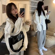 캐주얼 패션 코디 임부복 가을 겨울 스웨터