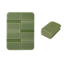 민수련 1인용방석 접이식 매트 8단 파우치 포함 카키, Kaki