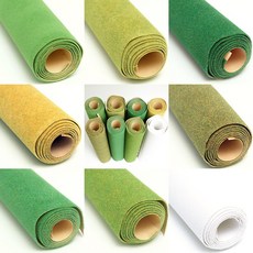 크라프트 잔디매트 8종 41cm x 100cm 모형 인조잔디 디오라마 건축모형재료 잔디바닥, 1.연두매트(41cm x 100cm), 1개
