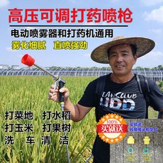高壓可調打藥噴槍 噴霧器, 電動噴霧器打藥噴槍