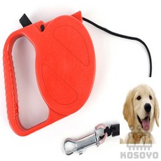 자동 리드줄 애완용 개목걸이
