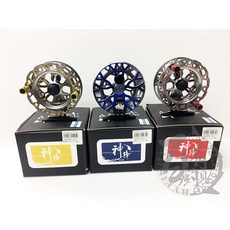 百有釣具 灣島 神降 前打輪 Shadow90 黑吉 落入捲線器, 1個