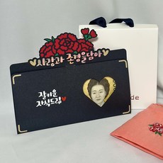 센스터즈 어버이날 카네이션 용돈봉투 토퍼, 1개, 레드