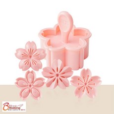 이홈베이킹 벚꽃쿠키커터4종세트, 단품, 1개