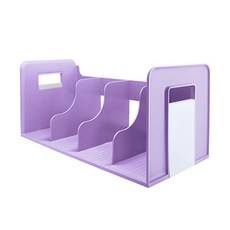 콩콩 4단 책꽂이 라벤더 도서보관함