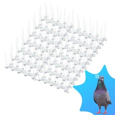 국내제작 에어컨 실외기 비둘기 퇴치 버드 스파이크, 버드스코 기본형 14개 세트, 1개