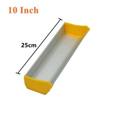 실크 스크린 인쇄 스퀴지 스크레이퍼 도구용 알루미늄 에멀젼 스쿠프 코터 1PC, 25cm 국자 코터, 1개