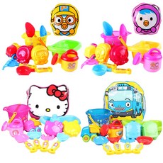 바니랜드 뽀로로 패티 헬로키티 타요 가방 모래놀이, 1개, 680g