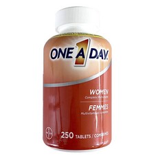 one a day 女性綜合維他命礦物質錠, 1罐, 250顆