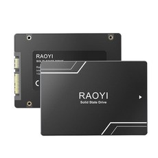 RAOYI 256GB 내장 SSD SATA III 6Gb/s 2.5인치 솔리드 스테이트 드라이브 3D 낸드 플래시 고급 하드 최대 550MB/s 3 업그레이드 성능 PC 노트북, RAOYI 256GB 내장 SSD SATA III 6G
