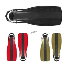 游龍潛水 DIVE RITE XT FINS 極致蛙王 潛水蛙鞋 (附蛙鞋網袋), 黑色,L