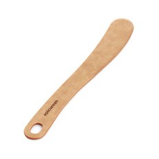 美國Epicurean 21cm木纖維抹刀三色組，奶油刀/果醬刀/包餡匙，廚房料理好幫手, 原木色, 1個