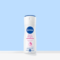 니베아 데오드란트 스프레이 엑스트라 브라이트 60ml 1개, 니베아 데오드란트 스프레이 엑스트라 브라이트 60ml,