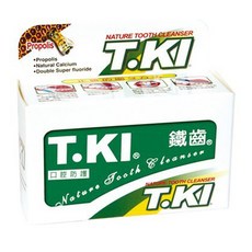 【T.KI鐵齒蜂膠牙粉(50g/盒)】台灣製，天然蜂膠成分，深層清潔，亮白牙齒，清新口氣, 1個