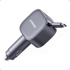 Anker Nano 車用充電器 75W 伸縮充電線 USB-C 快充