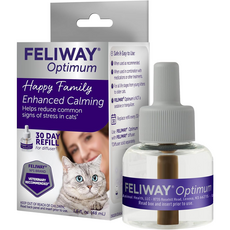 Feliway 貓咪費洛蒙最佳版補充瓶 (30天) - 舒緩貓咪壓力，營造快樂家庭, 1個, 48ml