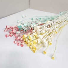 프리저브드플라워 양귀비 개양귀비 말린꽃 드라이플라워꽃, 15송이 옐로우